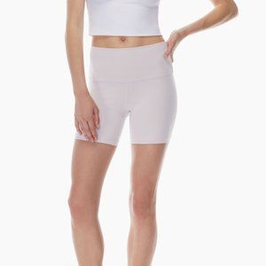 Aritzia TNA light pink matching workout set